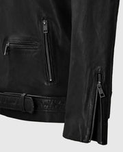 Men's Rutland Black Riding Leather Jacket