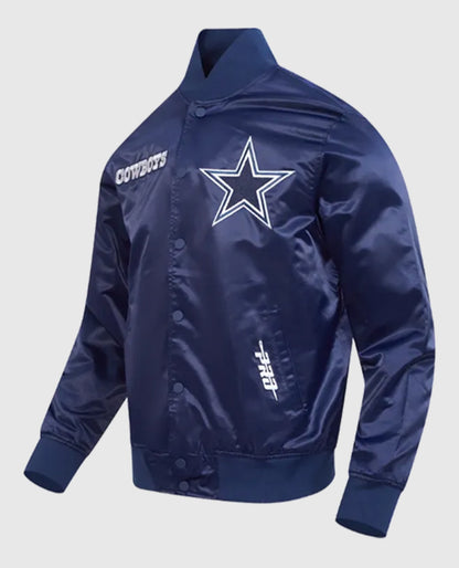 Dallas Cowboys Souvenir Varsity Satin Jacket