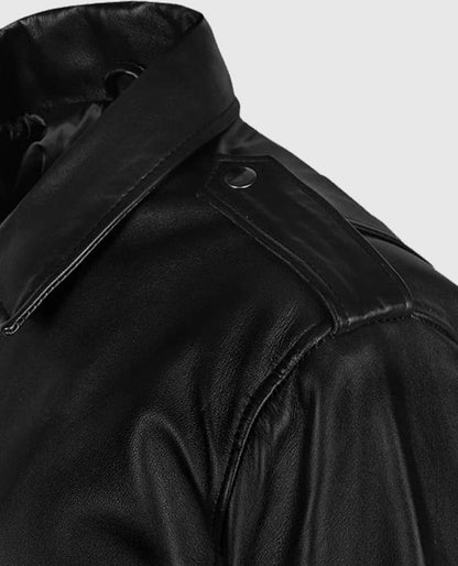 Men's A2 Flight Bomber Leather Jacket