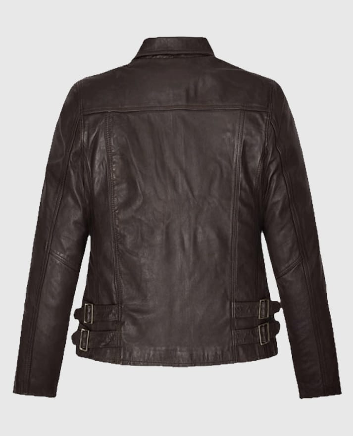 Hailey Baldwin Bieber Leather Jacket