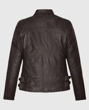 Hailey Baldwin Bieber Leather Jacket
