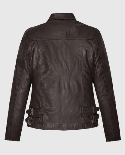 Hailey Baldwin Bieber Leather Jacket