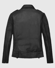 Hailey Baldwin Bieber Black Leather Jacket