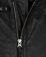 Men’s Black Motorcycle leather Jacket 