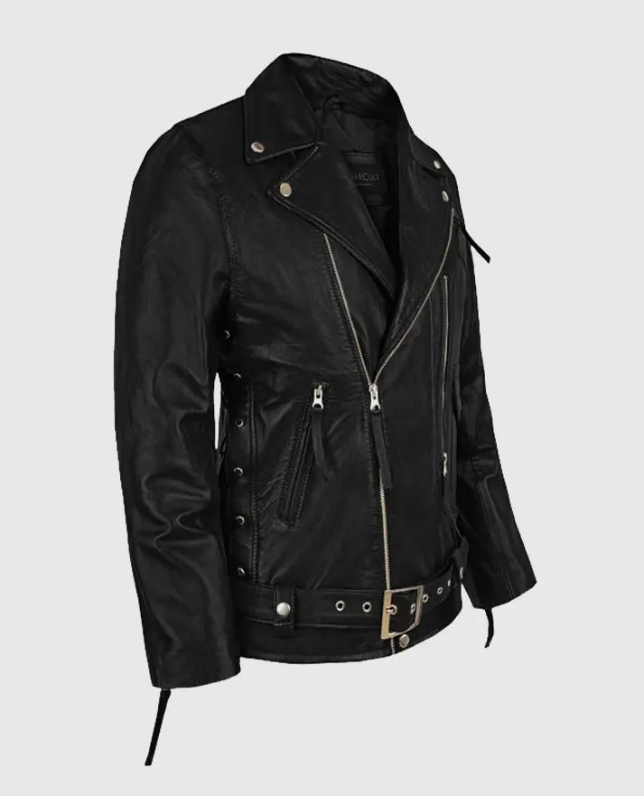 Terminator 2 Arnold Schwarzenegger Leather Jacket