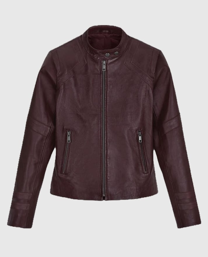 San Andreas Alexandra Daddario Leather Jacket - second image
