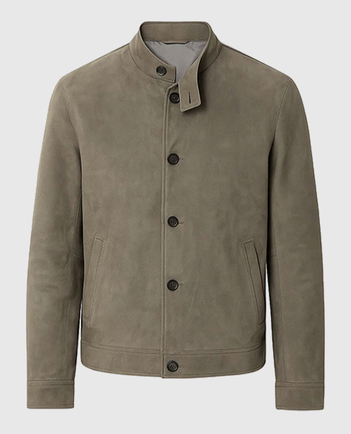 Mission Impossible Rogue Nation Jeremy Renner Suede Jacket
