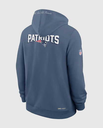 Drake Maye Patriots Rivalries Sideline Hoodie