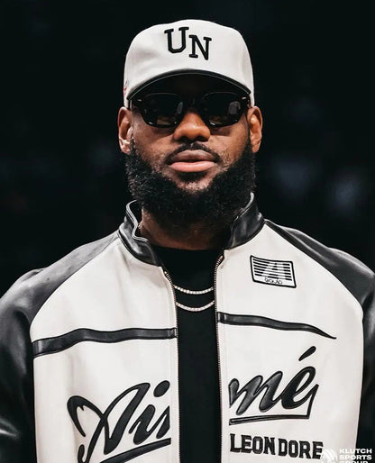 Lebron James Aimé Leon Dore Café Racer Leather Jacket