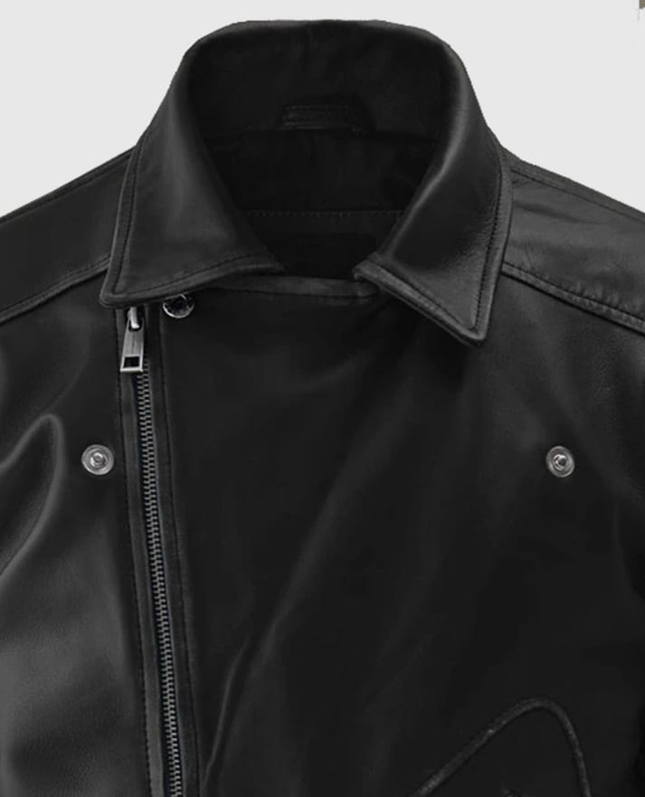 Men's Street Style Biker Leather Jacket
