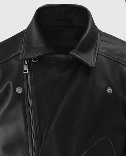 Men's Street Style Biker Leather Jacket