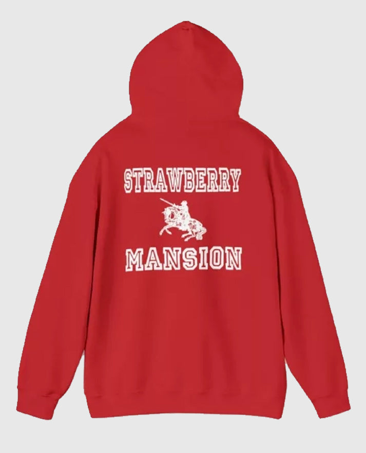 Strawberry Mansion Red Hoodie