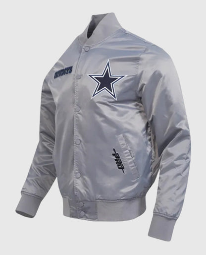 Dallas Cowboys Souvenir Varsity Satin Jacket