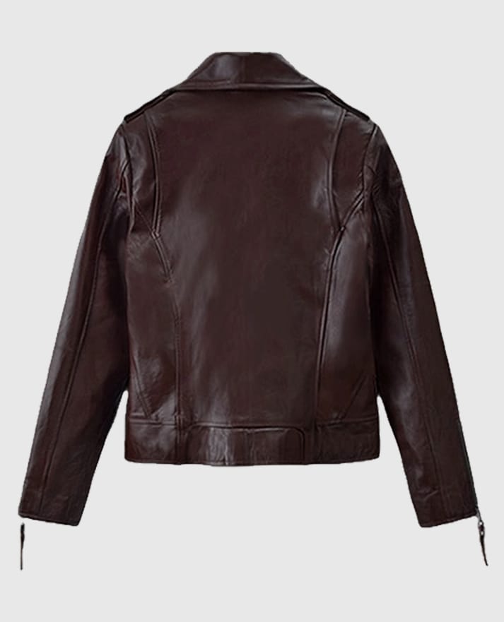 Rosie Huntington Leather Jacket