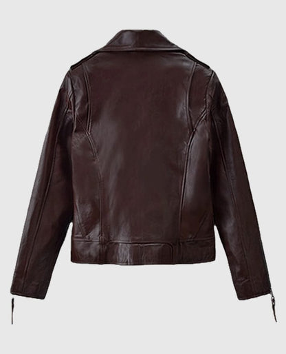 Rosie Huntington Leather Jacket