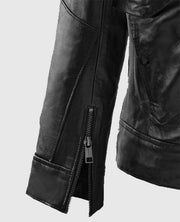 Elsa Pataky Black Leather Jacket