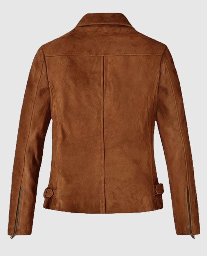 Vanessa Hudgens Brown Leather Jacket