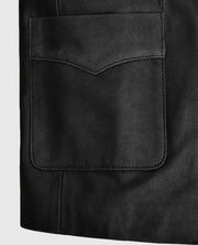 Ben Stiller Leather Blazer