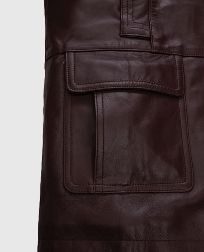 Johnny Depp Donnie Brasco Leather Blazer
