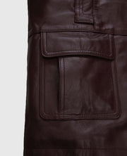 Johnny Depp Donnie Brasco Leather Blazer