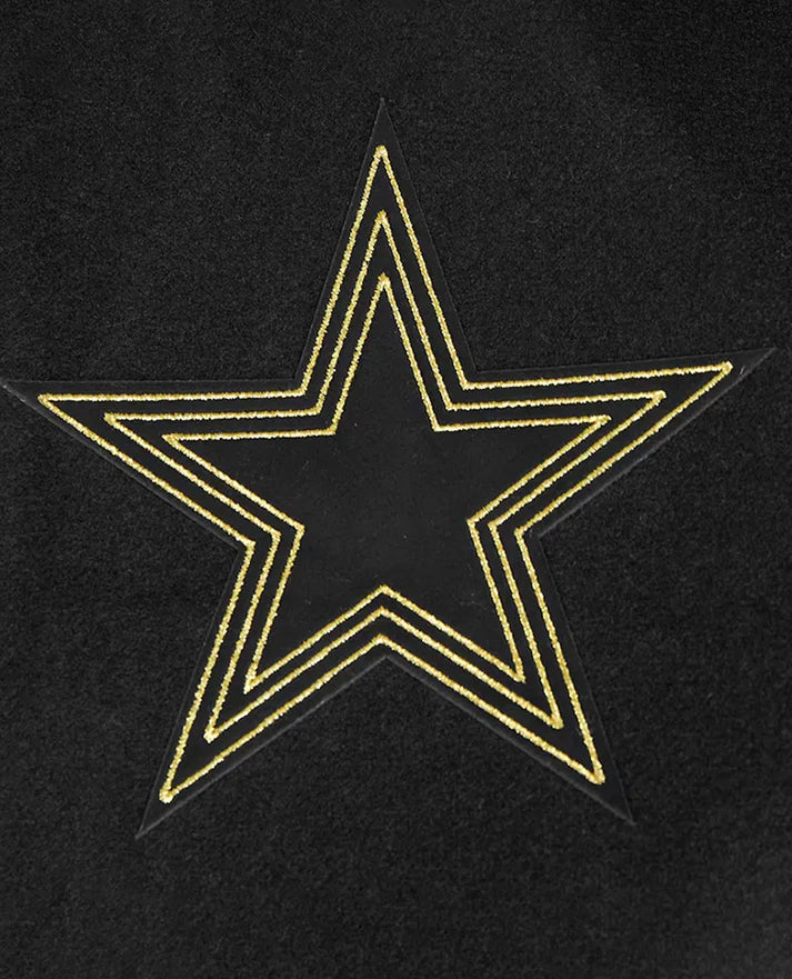 Dallas Cowboys Black & Gold Varsity Jacket