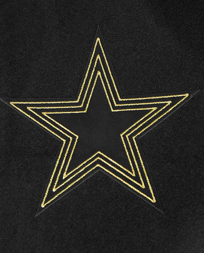 Dallas Cowboys Black & Gold Varsity Jacket