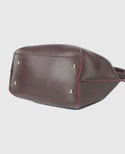 Daily Tote Bag Maroon