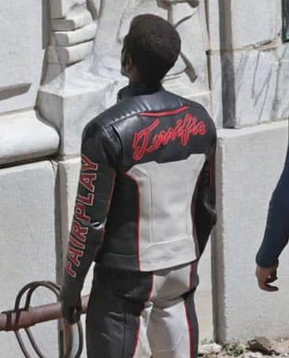Mister Terrific Superman Leather Jacket