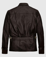 Aaron Eckhart Leather Jacket