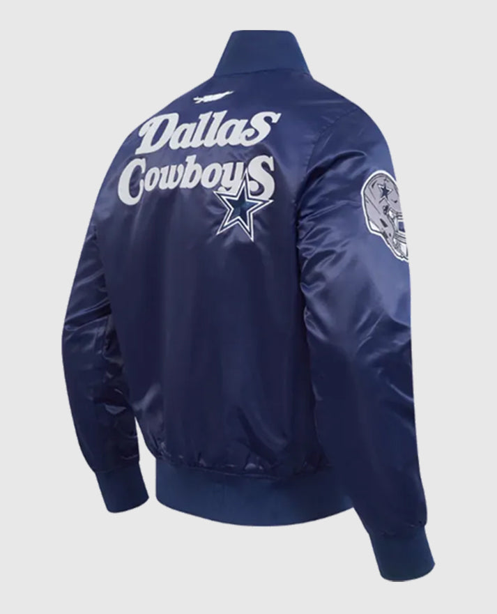 Dallas Cowboys Souvenir Varsity Satin Jacket