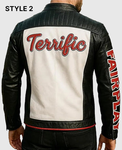 Mister Terrific Superman Leather Jacket