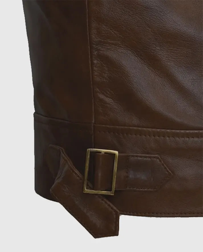 Leonardo DiCaprio The Aviator Leather Jacket