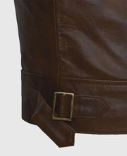 Leonardo DiCaprio The Aviator Leather Jacket