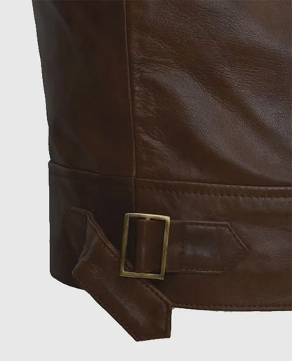 Leonardo DiCaprio The Aviator Leather Jacket