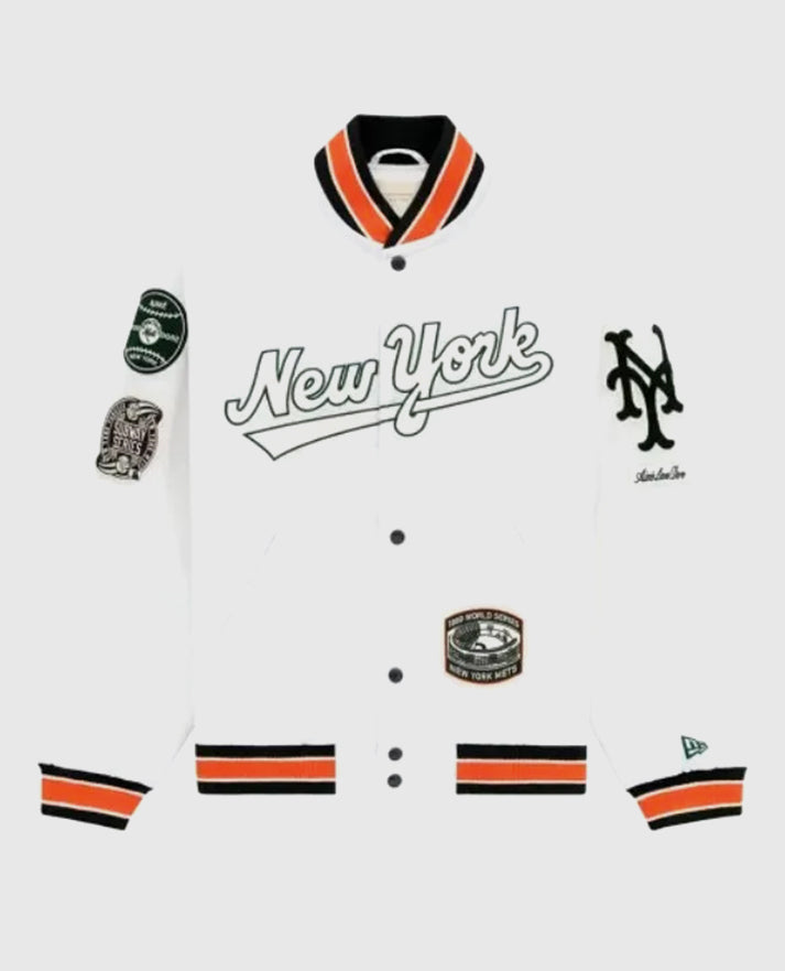 Aime Leon Dore Mets Satin Stadium Jacket