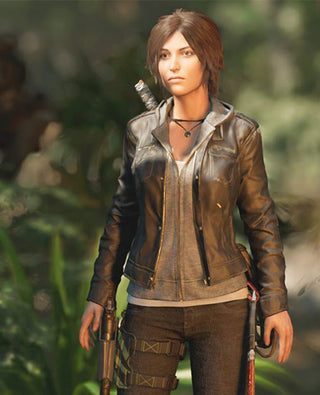 Alicia Vikander Leather Jacket