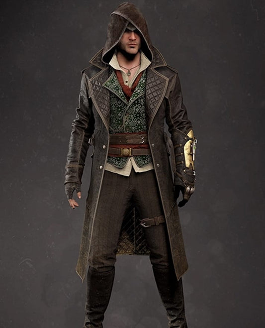 Assassin's Creed Jacob Frye Leather Long Coat