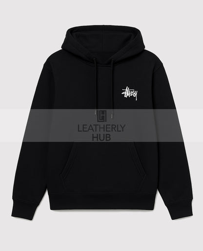 Basic Stussy Black Hoodie