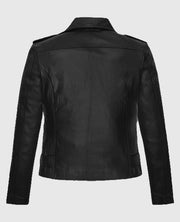 Bella Thorne Black Leather Jacket