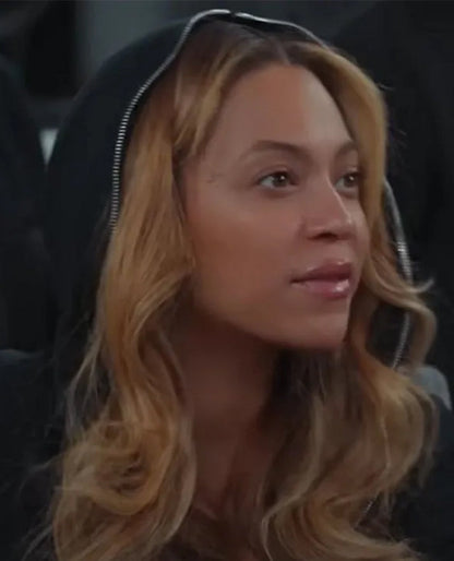 Beyonce Black Zip up Hoodie