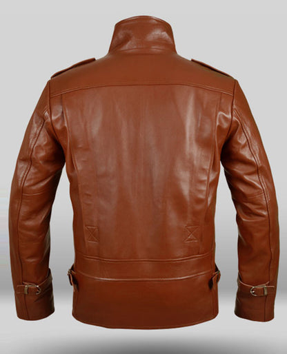 Bill Clifford The Rocketeer Brown Leather Jacket