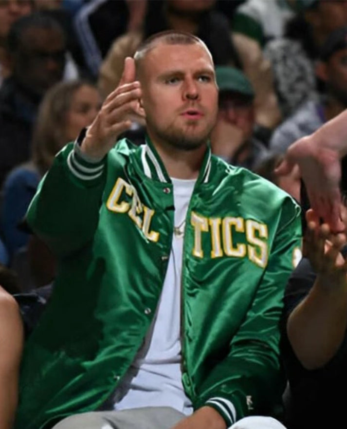 Boston Celtics Kristaps Porzingis Jacket