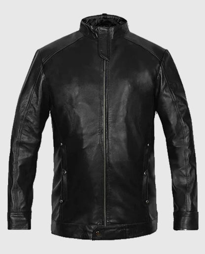 Bradley Cooper Limitless Black Leather Jacket
