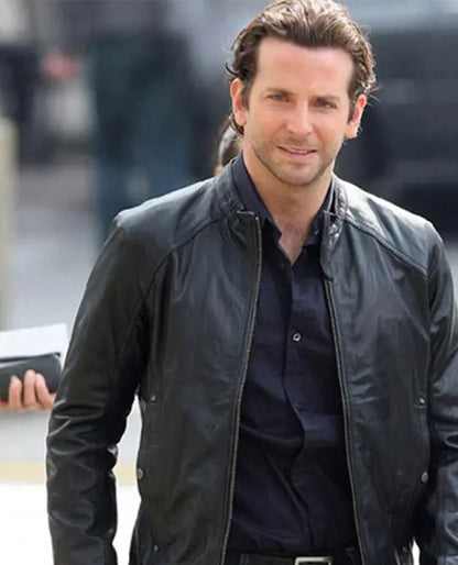 Bradley Cooper Limitless Leather Jacket