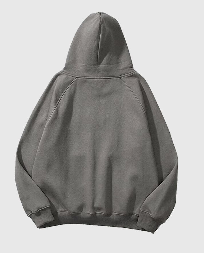 Essentials Gray Pullover Hoodie