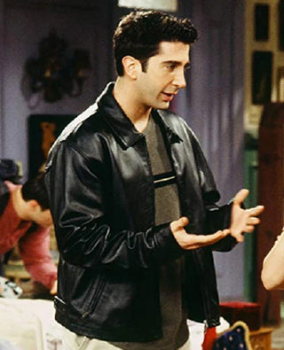 David Schwimmer Friends Season 4 Leather Jacket