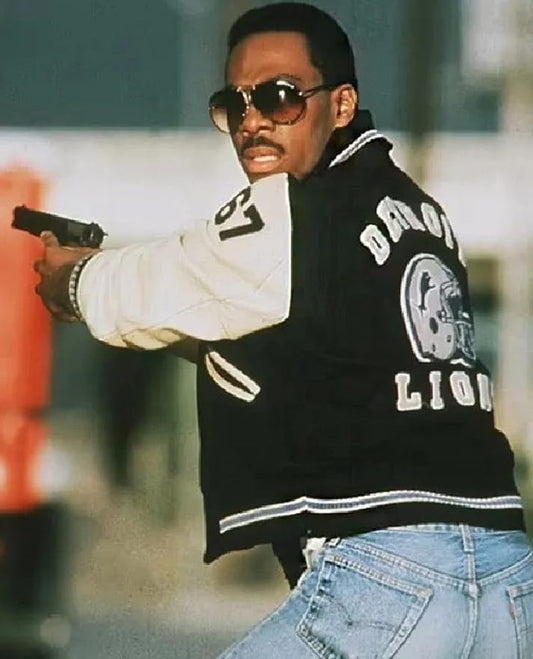  Detroit Lions Axel Foley Jacket