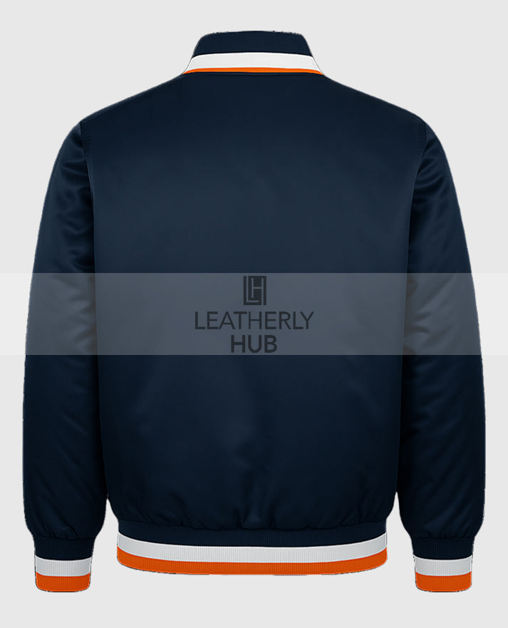 Detroit Tigers  Blue Varsity Jacket