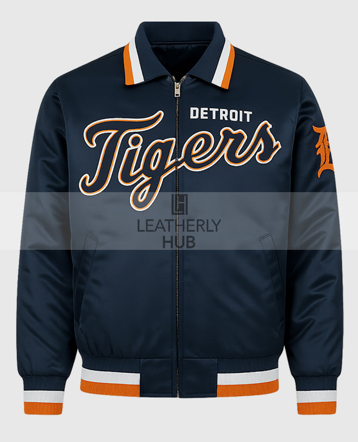 Detroit Tigers Varsity Blue Jacket