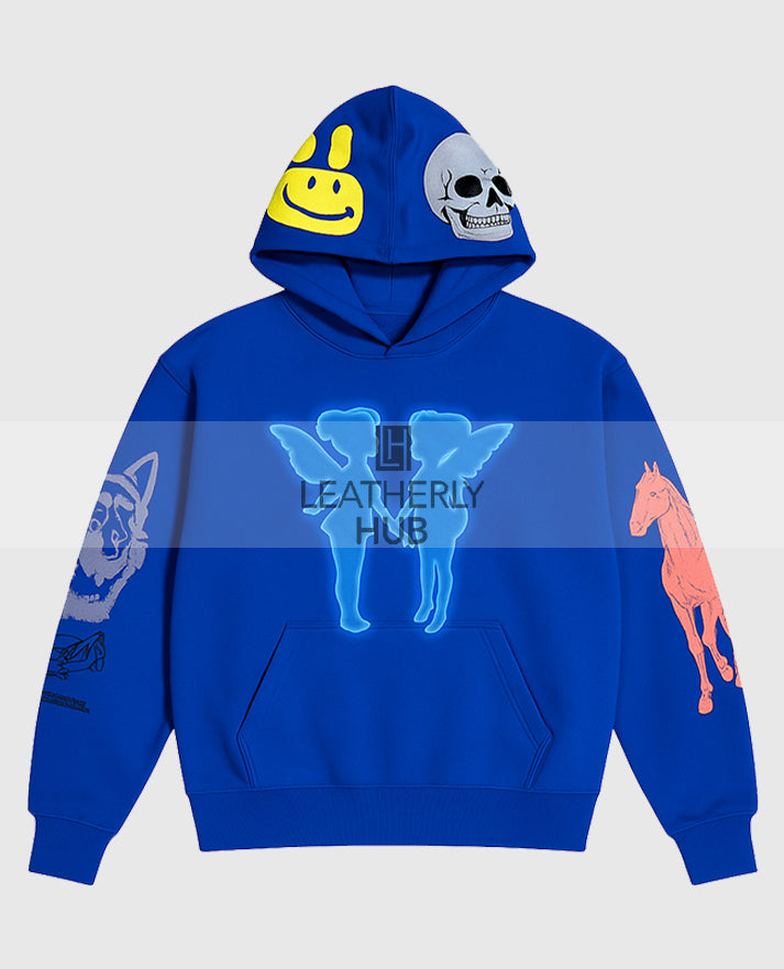Drake Blue Pullover Hoodie
